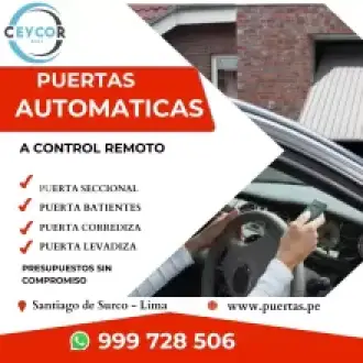 PUERTAS DE GARAJE A CONTROL REMOTO 