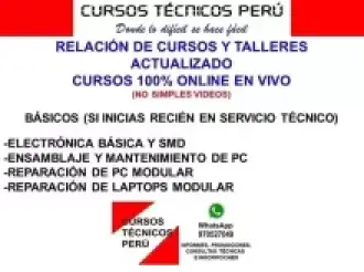 CURSOS TÉCNICOS PERÚ