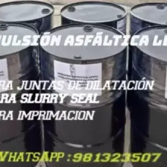 Emulsión asfáltica 