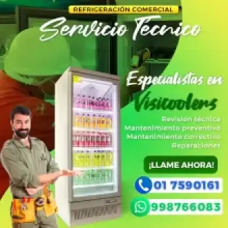 ASISTENCIA INMEDIATA TÉCNICOS DE VISICOOLER EN BARRANCO