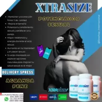 XTRAIZE TRATAMIENTO NATURAL POTENCIA SEXUAL TAMAÑO VIRIL 931568025 