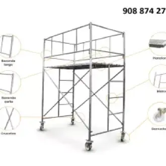 BARANDA ACROW PARA ANDAMIO