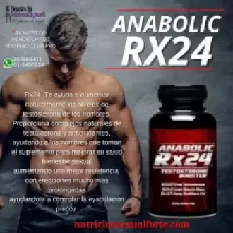 ANABOLIC RX24-TESTOSTERONAS