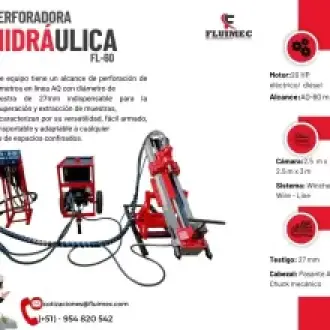 PACKSACK DIAMANTINA FL200 Recuperación de núcleos para estudios geológico 