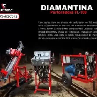 PACKSACK DIAMANTINA FL100 maquina para mina superficie 