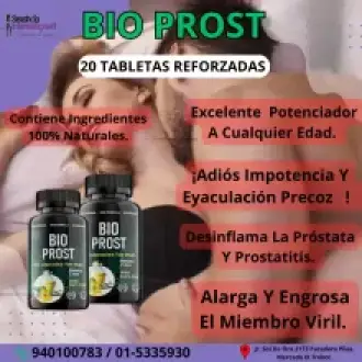Bio Prost Estimulador Sexual y Salud de Próstata - SEXSHOP