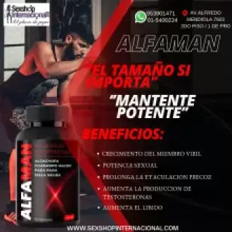 ALFAMAN-POTENCIA SEXUAL-ERECCIONES FIRMES-LOS OLIVOS