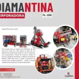 PACKSACK DIAMANTINA FL-150 PARA EXTRACCIÓN DE NÚCLEOS