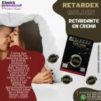 RETARDEX GOLDEN RETARDANTE PODEROSO SPRAY Y CREMA 931568025
