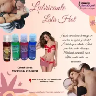 LALA HOT LUBRICANTE COMESTIBLE - SEXSHOP JR. SOL DE ORO 2173
