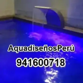 Cascadas artificiales de acero para piscina