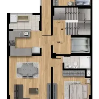 Departamento en Preventa Urb Los Jazmines Paucarpata-Arequipa