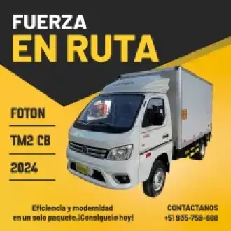 FOTON TM2 CB 2024 Tu Compañero de Confianza