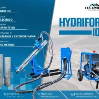 DYDRIFORT 100 MÁQUINA DE PERFORACIÓN EN MINAS TECOMING SAC_AQP 