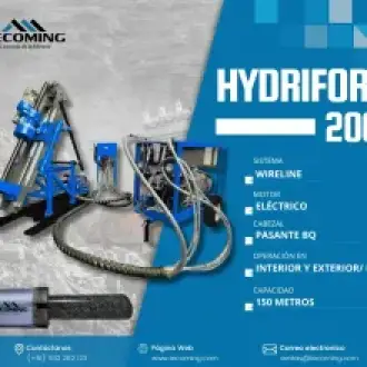 DYDRIFORT 200 EQUIPO DE PERFORACIÓN EN MINAS TECOMING SAC_AQP 