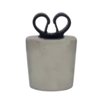 Separador de concreto tipo vaso 