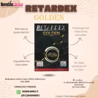 Retardex Golden muy discreto y fácil de llevar - IZAGUIRRE PERU