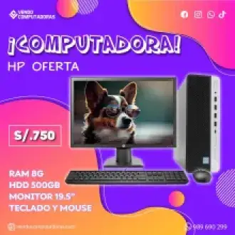 HP 8GB RAM 1TB DE ALMACENAMIENTO CÓMPRALA YA 