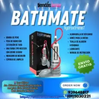 Bathmate Hydromax 7 BOMBA AGRANDA FACIL Y SON DOLOR - IZAGUIRRE