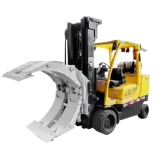 Venta de Montacargas Bobinero Hyster con Aditamento ROLL CLAMP 