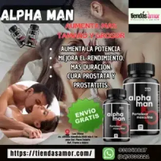 MEDICINA ALPHAMAN POTENCIADOR Y CRECIMIENTO DEL MIEMBRO