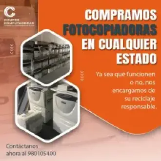  Tu computadora ya no sirve Te la compramos para reciclarla 