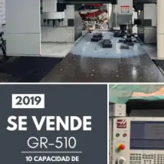 VENTA DE MÁQUINA CNC GR510