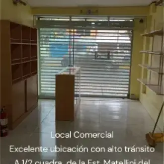 Alquilo Local Comercial - Chorrillos