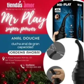 ducha anal de gran capacidad MR PLAY