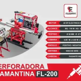 PACKSACK DIAMANTINA FL- 200 PARA EXTRACCIÓN DE NÚCLEOS