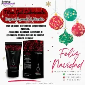 OFERTAS 50 Titan Gel Lubricante para Hombre Agranda el Miembro SEXSHOP PERU