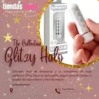 Bala Vibradora Recargable Glitzy