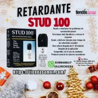 RETARDANTE STUD 100 PARA LA POTENCIA SEXUAL