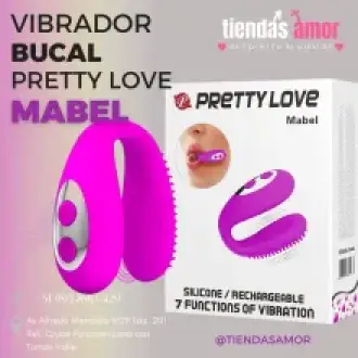 Pretty Love Mabel vibrador ergonómico para sexo oral