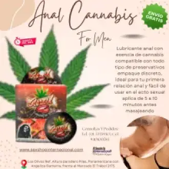 CREMA ANAL CANNABIS desensibiliza para sexo anal
