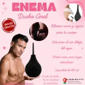 Ducha Anal Enema Anal Limpiador Parte Intima