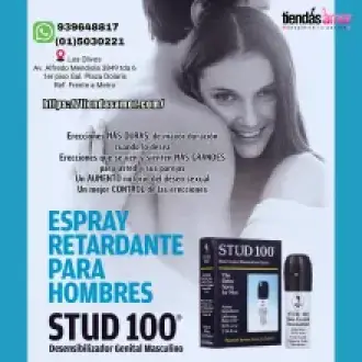 RETARDANTE STUD 100 POTENCIADOR - LOS OLIVOS