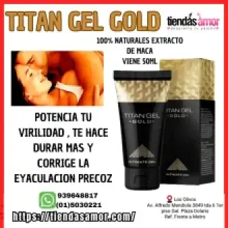 TITAN GEL GOLD - DESARROLLO PRODUCTO ORIGINAL