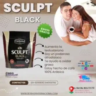 CAFÉ SCULPT TONGKAT ALI ENERGIA Y POTENCIA 