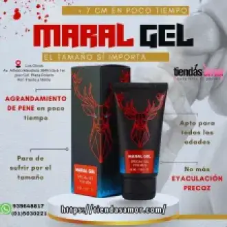 Maral Gel Agrandador Del Miembro 50ml 