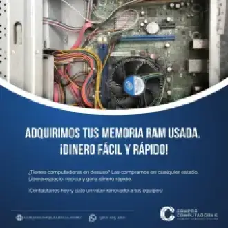 COMPRAMOS EQUIPOS DADOS DE BAJA