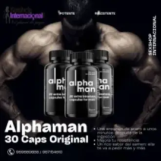 POTENCIADOR ALPHA MAN