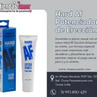 Hard Af Potenciador de Erección