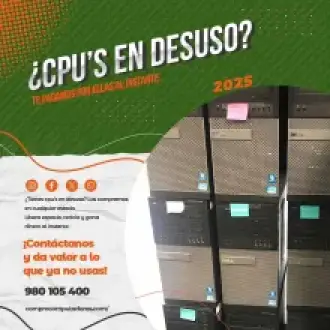 COMPRAMOS EQUIPOS DADOS DE BAJA