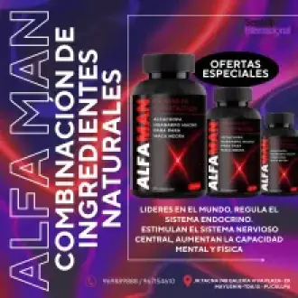 LIMPA TUS VIAS URINARIAS CHANCA PIEDRA ALFA MAN