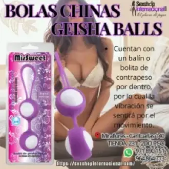 BOLAS CHINAS - Geisha Balls Fortalecen y ejercitan los músculos - SEXSHOP