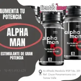 Alphaman aumenta tu potencia