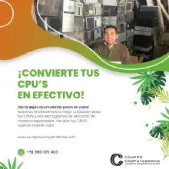 RECICLA TU COMPUTADORA AHORA