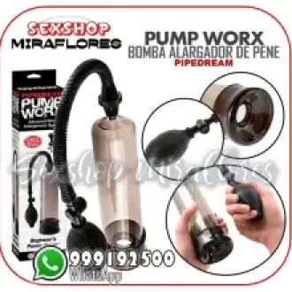 PUMP WORX PIPEDREAM - BOMBA ALARGADOR DE PENE SEXSHOP MIRAFLORES