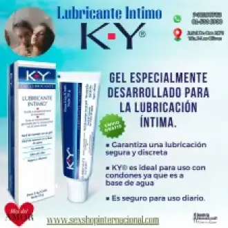 KY GEL INTIMO LUBRICANTE A BASE DE AGUA 